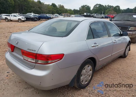 2004 Honda Accord 2.4 Lx from USA, damaged, VIN 1HGCM56354A150770